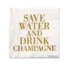 Bloomingville Serviettes En Papier Save Water Lot De 20 -Bloomingville 21133 01 01 1a9d4f365c