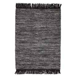 Tapis En Laine Gris Bloomingville