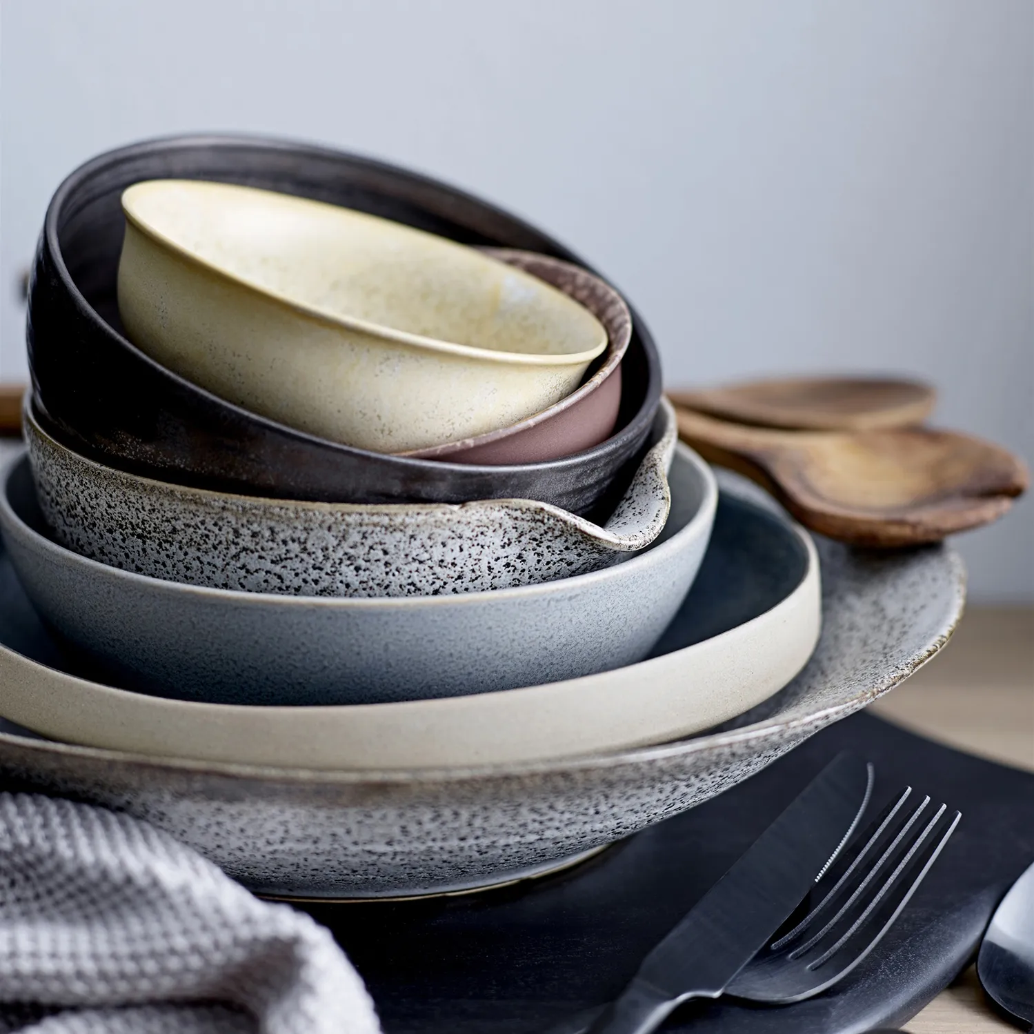 Bloomingville Bol Thea Grès Ø15cm 7 Bloomingville Bol Thea Grès Ø15cm – Image 5