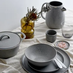 Bloomingville Beurrier Kendra Grès 7 Bloomingville Beurrier Kendra Grès -Bloomingville 39031 01 03 49e6911bd9