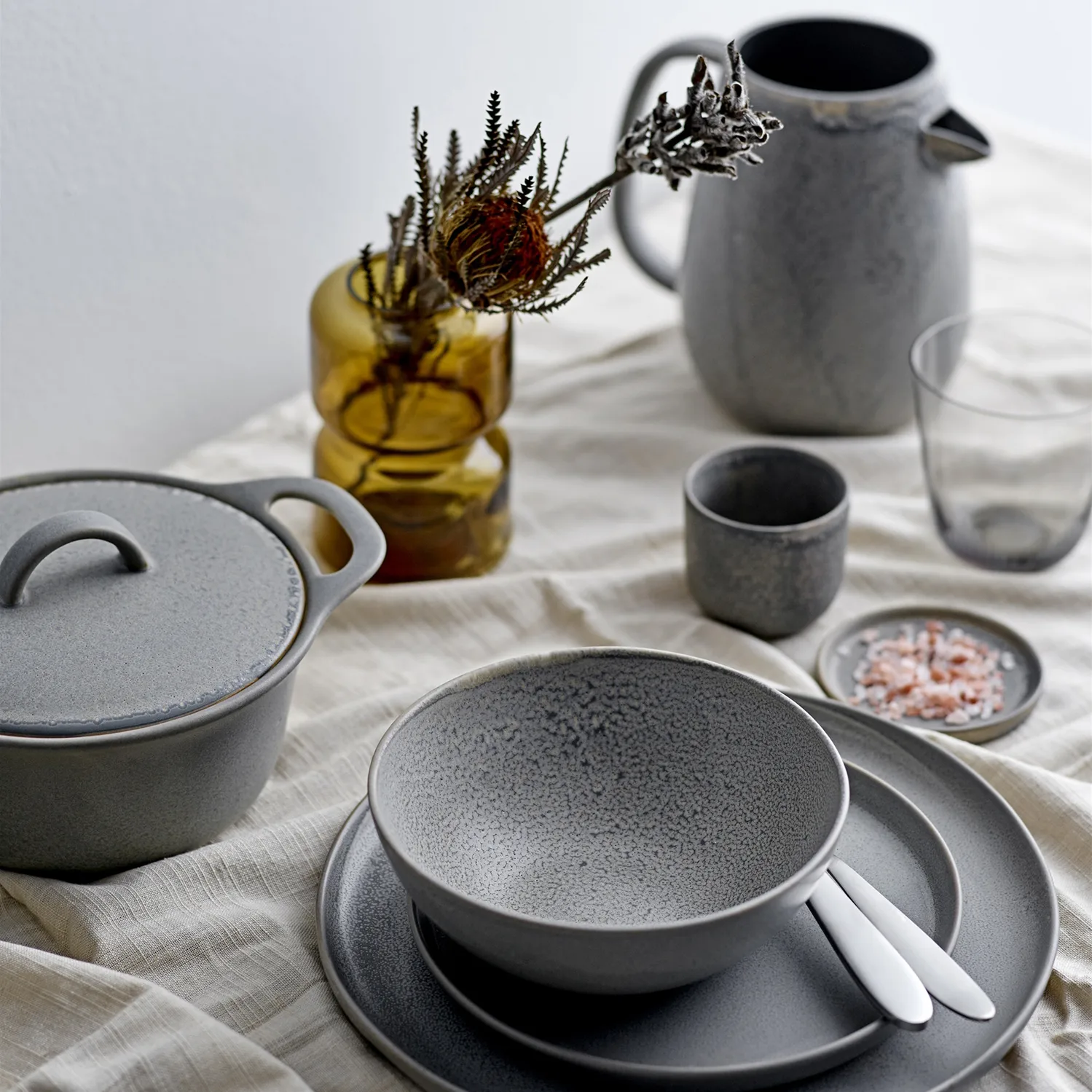 Bloomingville Beurrier Kendra Grès 5 Bloomingville Beurrier Kendra Grès – Image 3