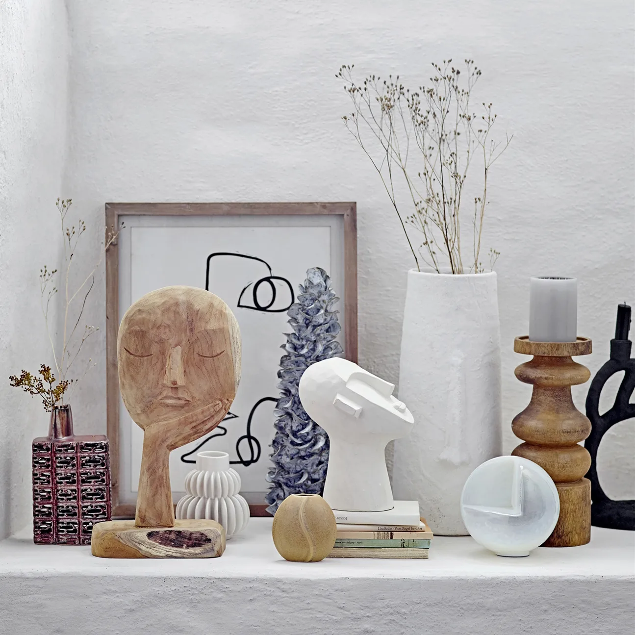 Sculpture Bloomingville 22cm 4 Sculpture Bloomingville 22cm â Image 2