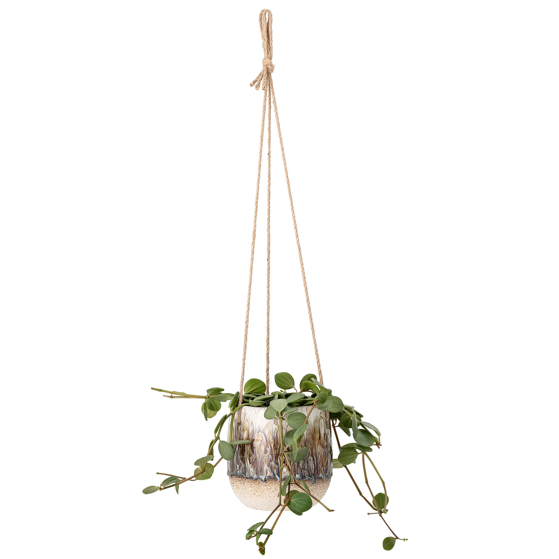 Pot De Fleur Suspendu Bloomingville Grès Ø16.5 Cm 4 Pot De Fleur Suspendu Bloomingville Grès Ø16.5 Cm – Image 2