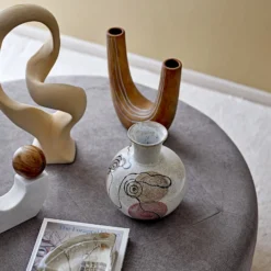 Vase Peint à La Main Bloomingville 22,5 Cm -Bloomingville 45556 01 03 24b304445e