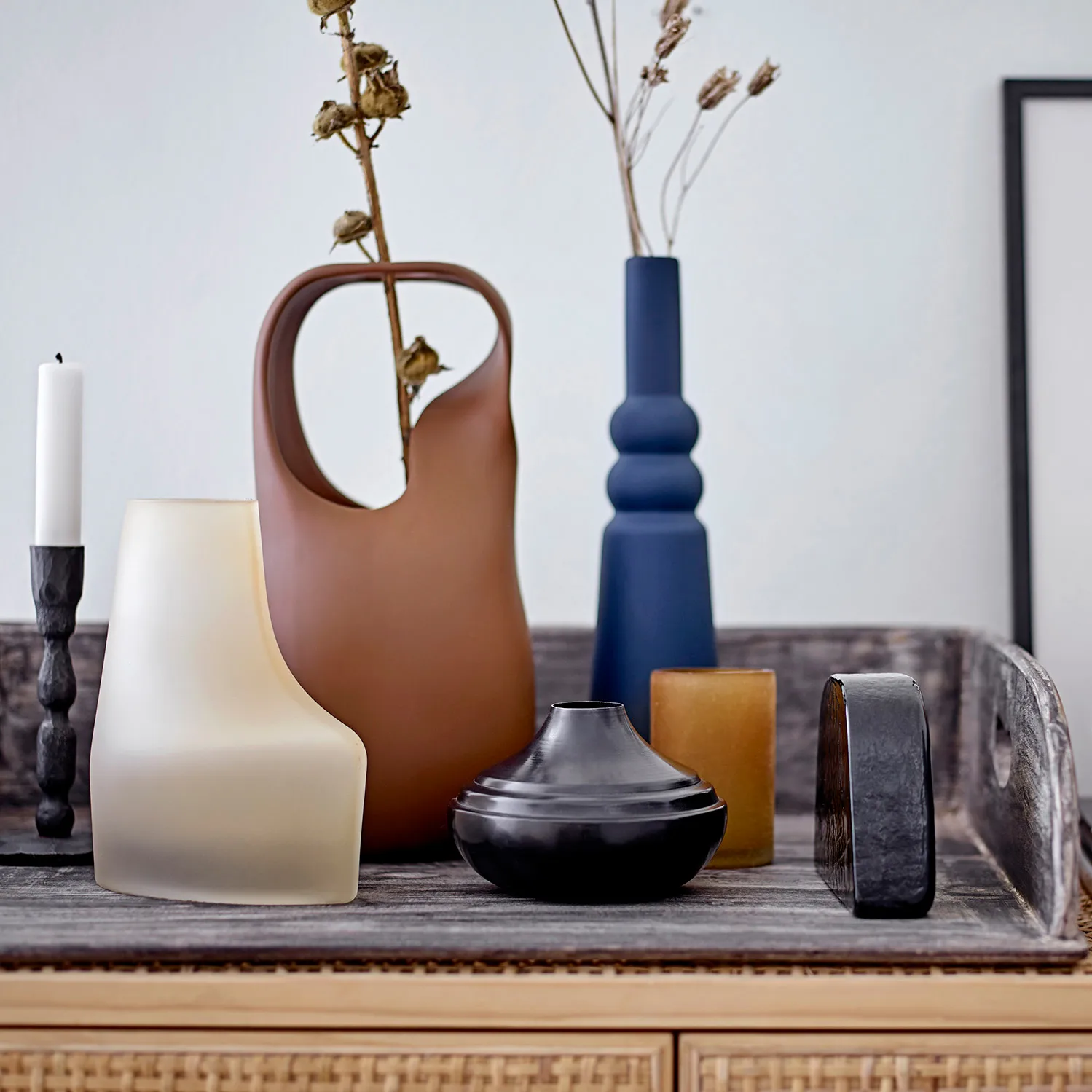 Bloomingville Vase Avec Anse Nicita 28,5 Cm 4 Bloomingville Vase Avec Anse Nicita 28,5 Cm â Image 2