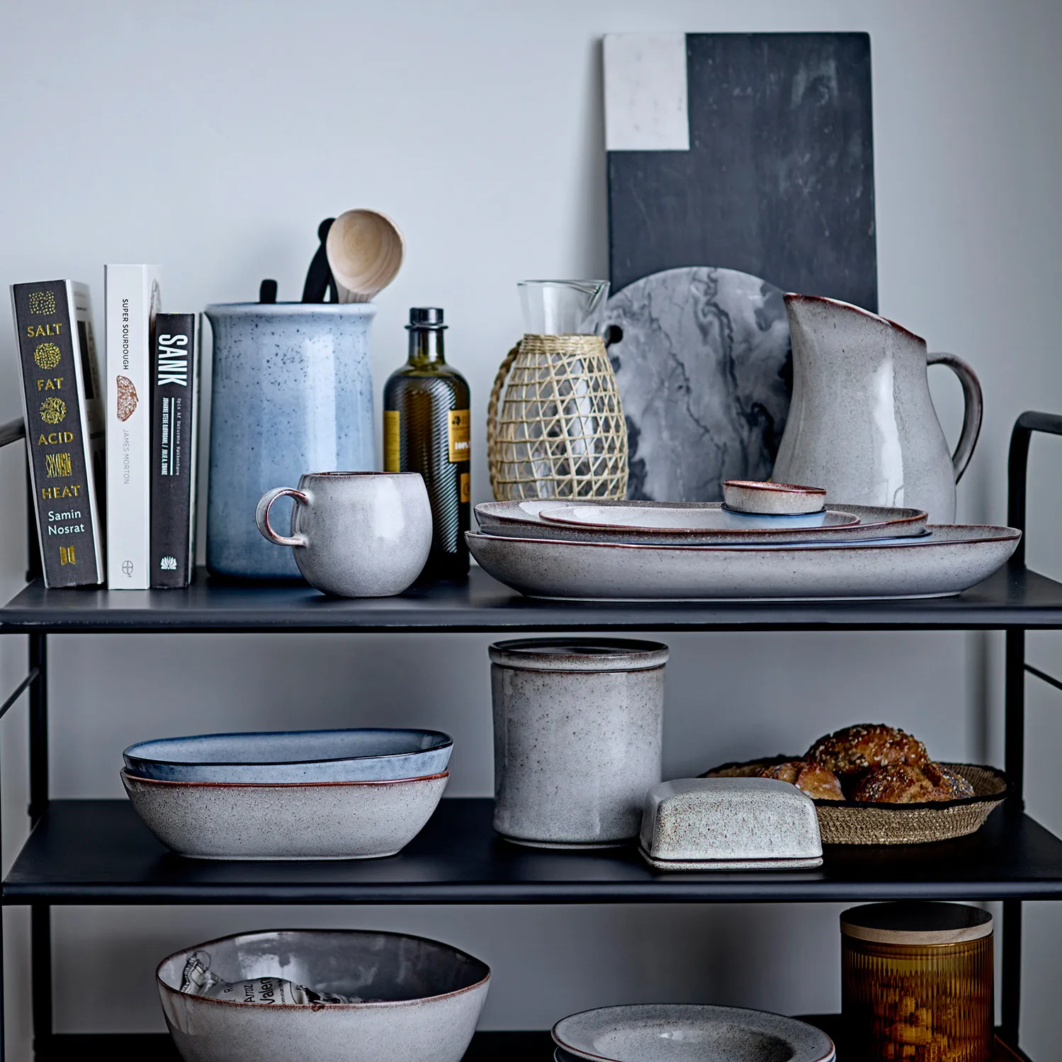 Bloomingville Planche à Découper Eluna Marbre Ø25,5 Cm 4 Bloomingville Planche à Découper Eluna Marbre Ø25,5 Cm – Image 2