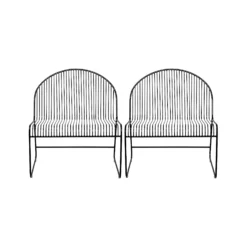 Bloomingville Chaise Lounge Friend Lot De 2