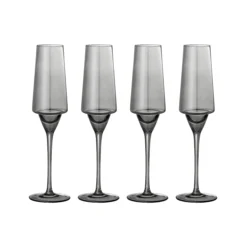 Bloomingville Verre à Champagne Yvette 25 Cl Lot De 4