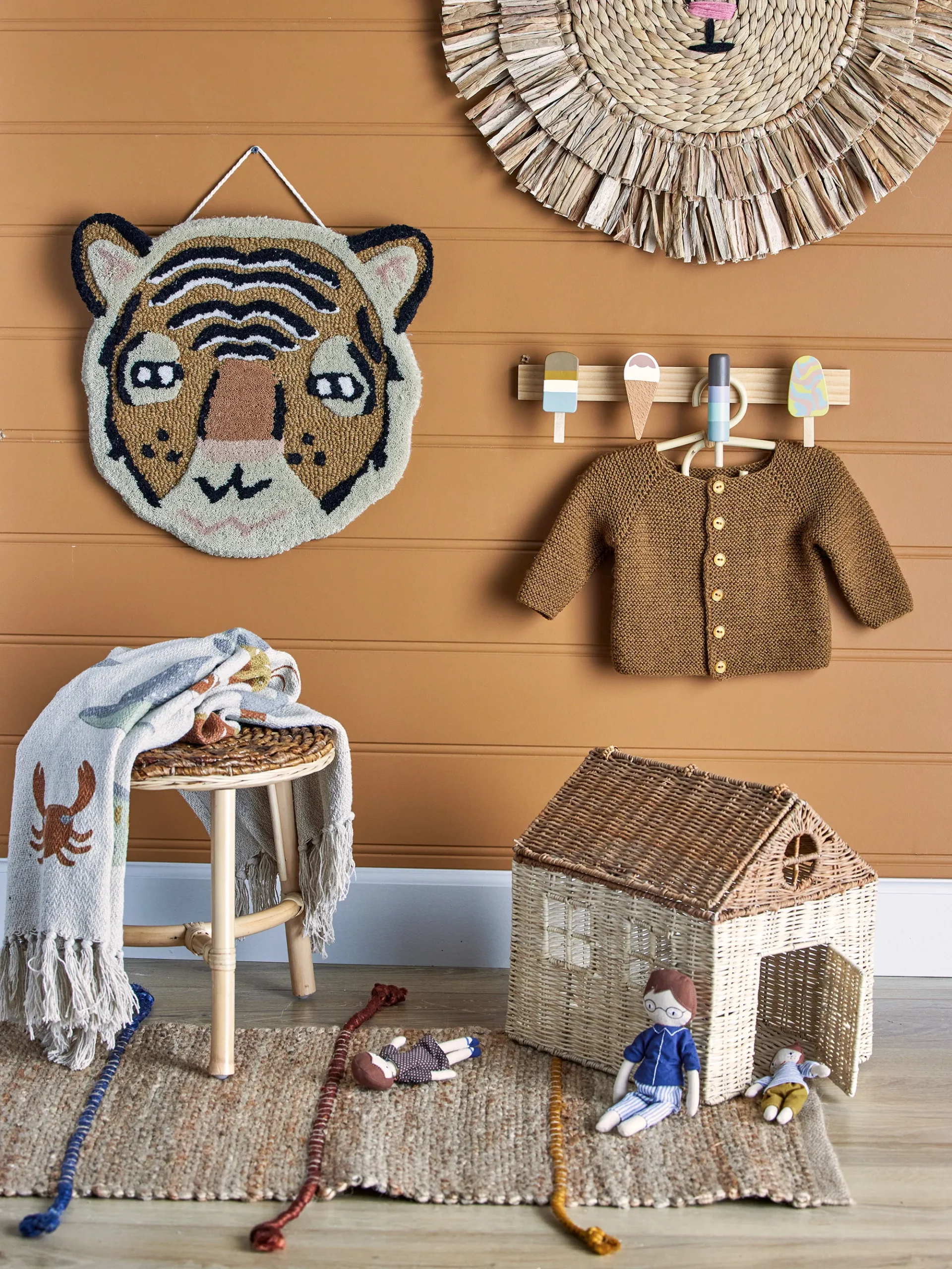 Bloomingville Décoration Murale Pacey Ø40 Cm 7 Bloomingville Décoration Murale Pacey Ø40 Cm – Image 5