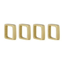 Bloomingville Rond De Serviette Cybelle 4,5x4,5 Cm, Lot De 4