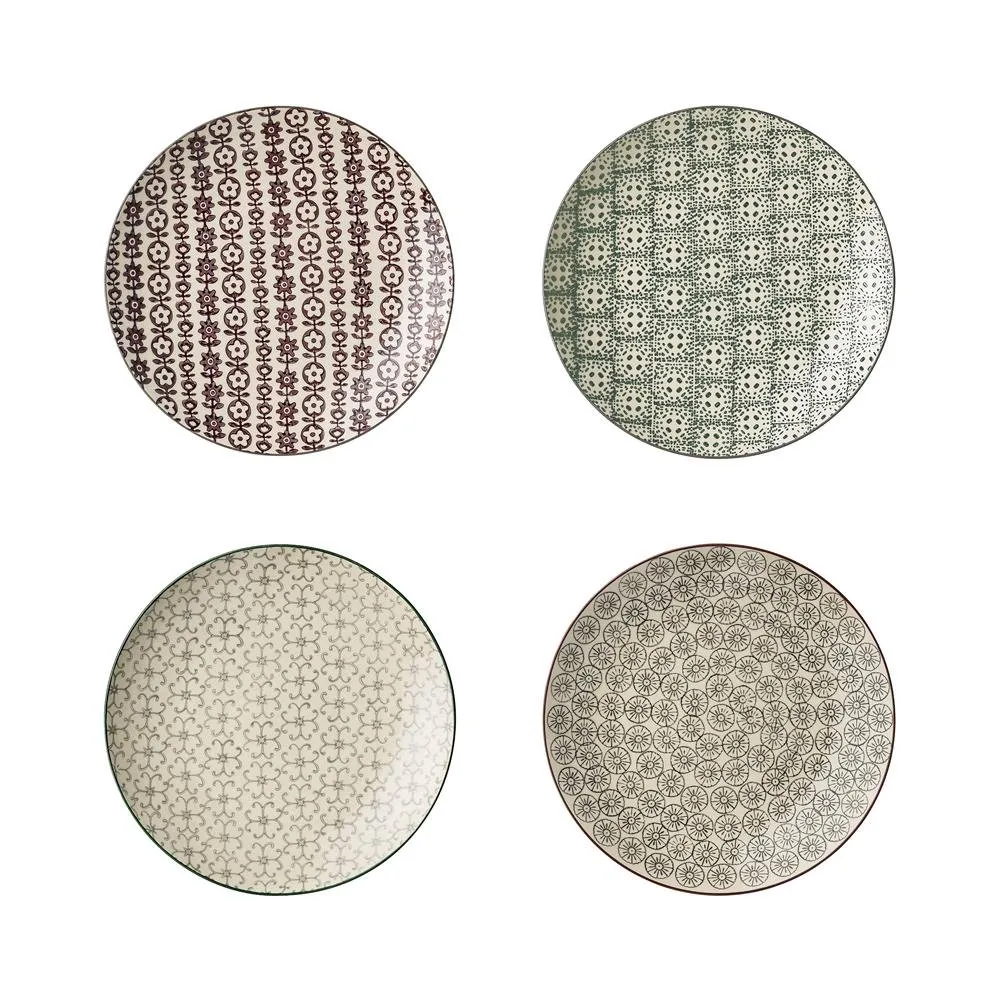 Bloomingville Assiette Karine Lot De 4 3 Bloomingville Assiette Karine Lot De 4