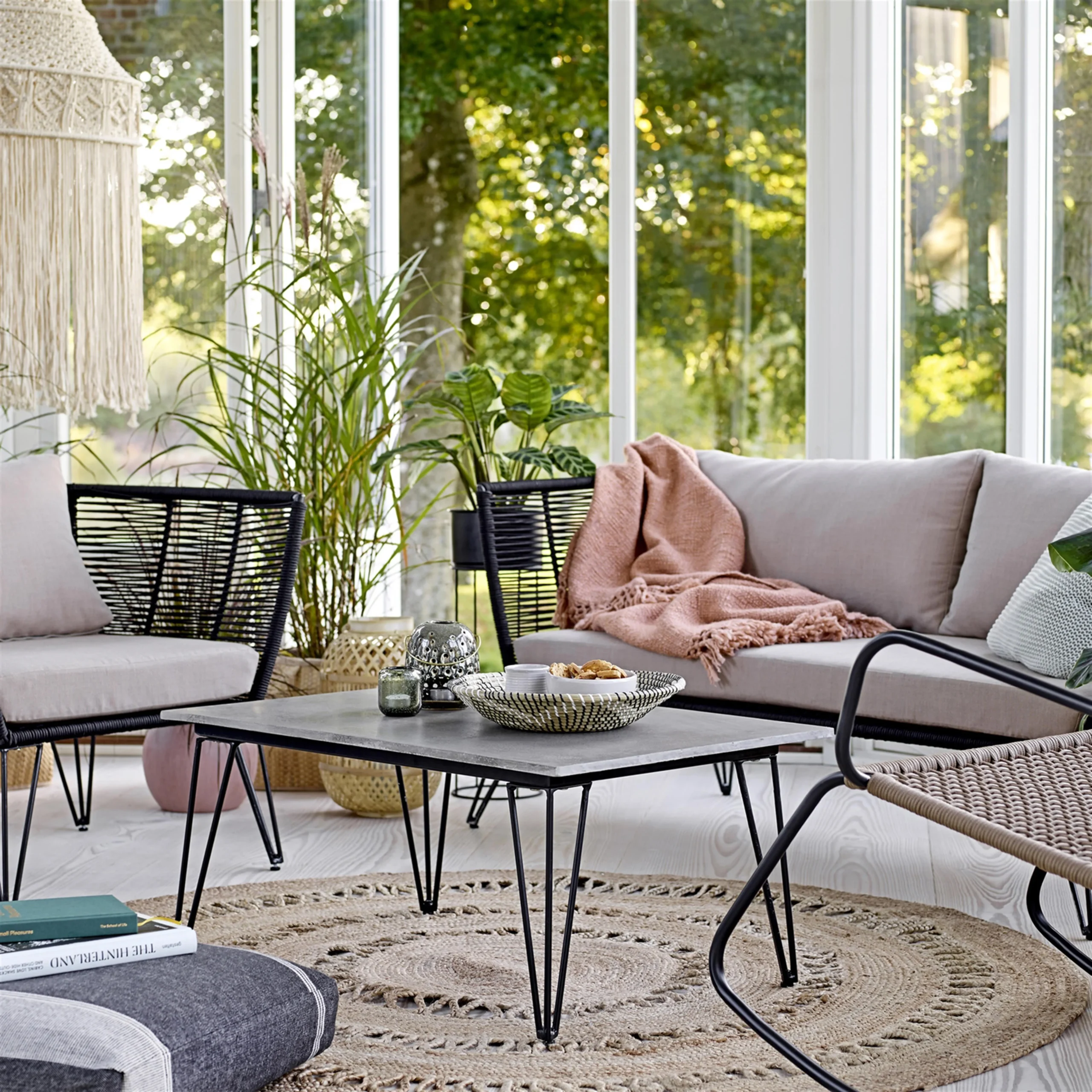 Tapis En Jute Rond Bloomingville Ø182 Cm 4 Tapis En Jute Rond Bloomingville Ø182 Cm – Image 2